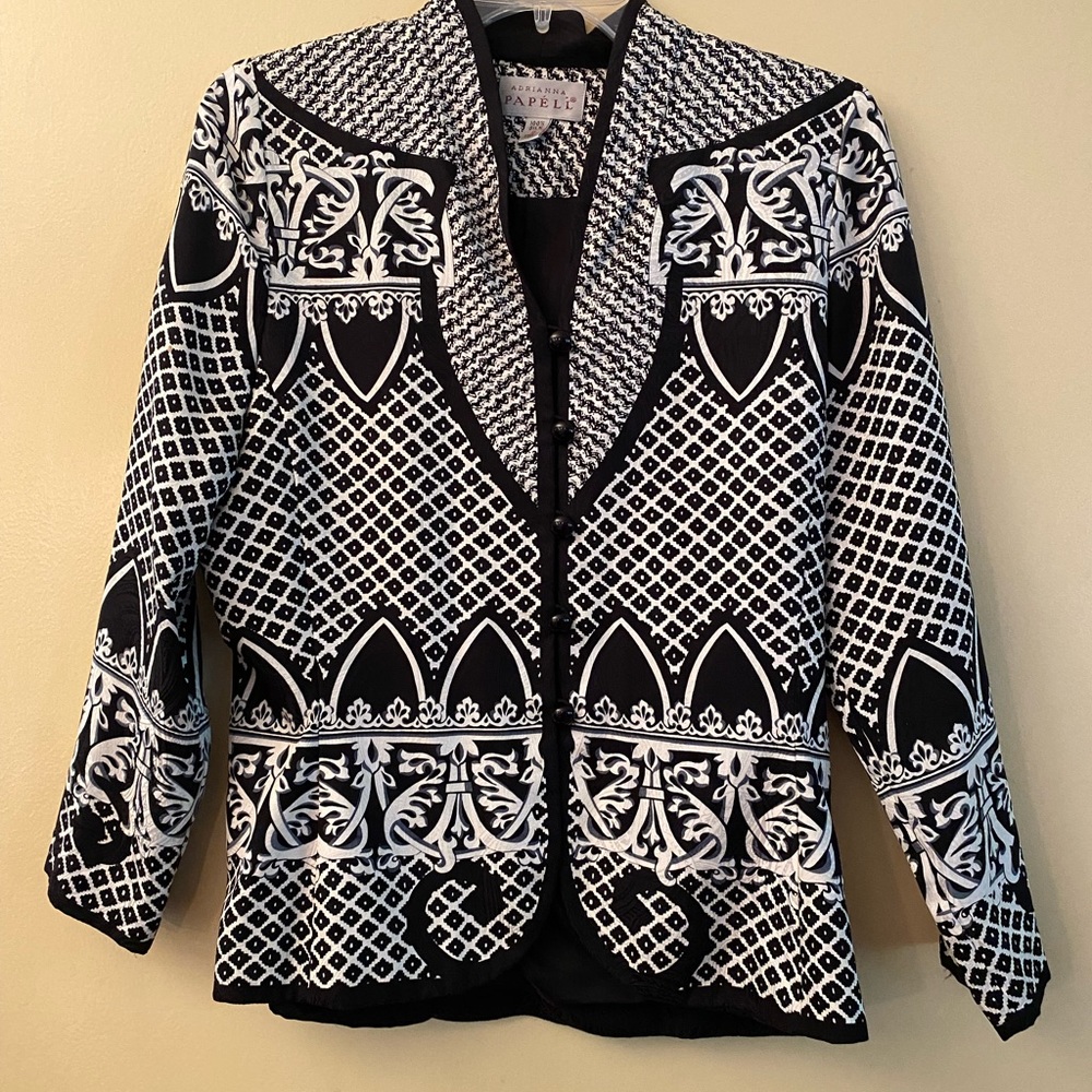 Adrianna Pappel Silk Top Sz 8